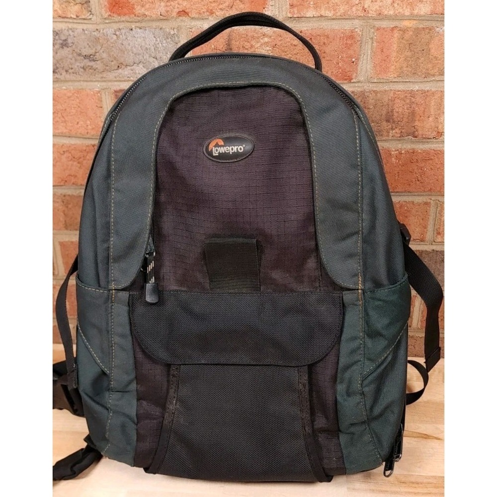 Lowepro Mini Trekker AW Camera Traveler Green Backpack‎ Bag W Dividers